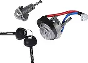 Lock Cylinder for Kia Rio 2013-2017, Ignition Lock Cylinder 2 Keys 81905-2T040/819052T040