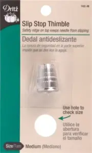 Dritz 162-M Slip-Stop Thimble-Medium