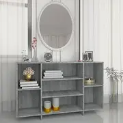 Sideboard Grey Sonoma 120x30x75 cm Engineered Wood Dining Storage