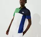 Lacoste Men’s SPORT Polo Breathable Colour Block Regular Fit Polo Shirt DH0850L