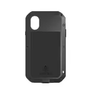Powerful Dustproof Shockproof Anti-Slip Metal + Silicone Combination Case For Iphone Xr