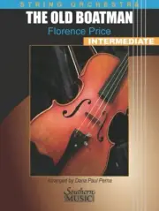 The Old Boatman Florence Price Sheet Music Book NEW 000348245
