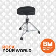 Gibraltar 9608M Drum Throne Stool Motorcylce Style Contoured Seat GI9608M - BNIB
