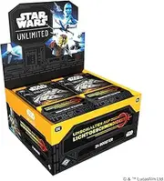 Fantasy Flight Games - Star Wars: Unlimited TCG Switch to Light Speed Booster Display (24 Packs) - Trading Card Game for Children and Adults, Age 12+, 2+ Players, 20 Minutes, German