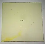 1320.30 - TRANSPARENT MARIGOLD YELLOW 5" x 5" BULLSEYE 3mm THICK GLASS 90 COE
