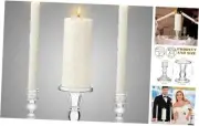 Unity Candles with Holder for Wedding Ceremony Wedding Decortions Delicate