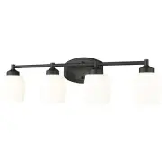 Z-Lite 745-4V-MB Kendrick Bathroom Vanity Light Matte Black