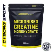 Micronised Creatine Monohydrate 500g & 1KG