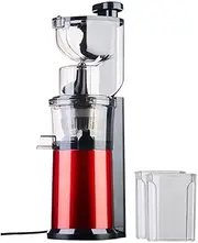 Wide Chute Slow Masticating Juicer Extractor Cold Press Juicer Machine Vertical Juicer with Quiet Motor & Reverse Function BPA-Free Easy Cleaning for High Nutrient Fruit & Vegetable Juice