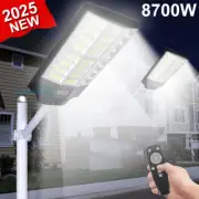 8700W 99000000LM Lampara Luz Led Solar Luces Para Exterior Patio Sensor De light