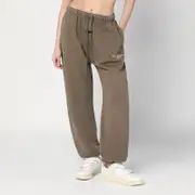 [Fear of God Essentials] Military green jogging trousers with logo M Green