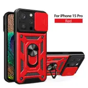 Reiko Kickstand Ring Holder with Slide Camera Cover TPU Magnetic Car Mount for A
