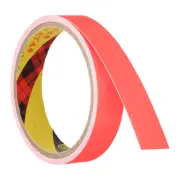 0.8 Inch x 9.8 Feet Glow in the Dark Tape, 1 Roll Tape, Orange Red