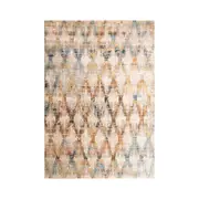 Modern Fancy Design Light Beige Rug