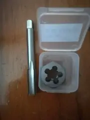 BSF 7/16" X 18 HSS ISO Hand Tap + HSS Die NUT ISO TS