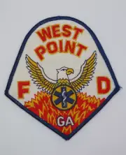 West Point Fire Department Patch Georgia