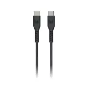 Monster USB-C to USB-C Thermo Plastic Elastometer Cable - Black 1.2m