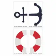 Whale of a Tale Removable Wall Decals by Nauticakids