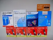 200 Accu-Chek Guide Test Strips, Lancets, AND MORE w/Next Day Shipping 2025-10