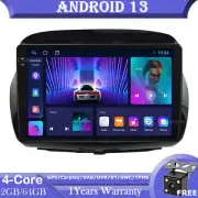 9"Android 13 Head Unit GPS SAT Nav BT Carplay Radio For Honda Edix FRV 2004-2009