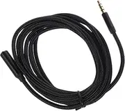 TEHAUX 2M Audio Cable Extension Durable Aux Cord for Headphones Male to Female Extender for Computers and Phones Flexible Connectivity Functionality