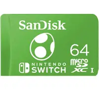 在飛比找蝦皮購物優惠-SanDisk Nintendo Switch 記憶卡 64