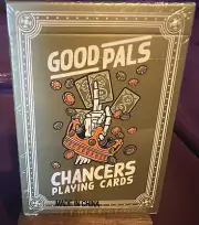 Chancers Playing Cards V6 Gold -Good Pals -Gold Burst GILDED#67/75- The Card Inn