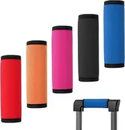 [MBLAQ] Neoprene Luggage Handle Wraps - 5Pcs Detachable Soft Grips and Covers for Suitcase, Box, and Car Door Handles