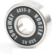 TKTGNVNZKA 608 2RS Hybrid Ceramic Bearing ABEC-9 (8 PCS) 8x22x7 Mm Skateboard Spinner Ceramic Nitride Pro Series 608RS Si3N4 Ball Bearings