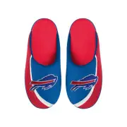 FOCO NFL Men's NFL Buffalo Bills 2022 Big Logo Color Edge Slippers