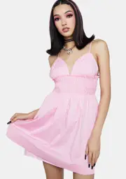 Sugar Simply Deep Ruched Sundress