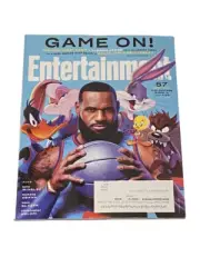ENTERTAINMENT WEEKLY MAGAZINE - APRIL 2021 - GAME ON - LeBRON JAMES
