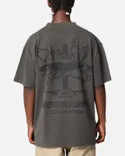 [GOAT CREW] Goat Crew Solidaritry T-shirt Black Wash - Size 2XL 2XL Black Wash