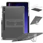 For Samsung Galaxy Tab S10 Plus S9 FE+ 12.4" Case Clear Shockproof Stand Cover