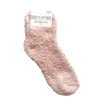 World's Softest Socks - Cozy Collection - Adobe Rose - Quarter Length - NEW