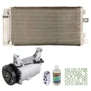 For Mini Cooper 2008 AC Compressor w/ A/C Condenser & Repair Kit TCP (for: Mini)