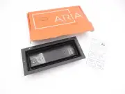 FITTES Flush Floor Vent Lite 4" x 10" Matte Black