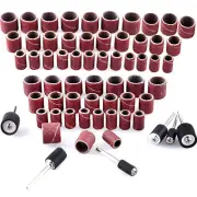 384PCS Drum Sanding Kit For Dremel Nail Drill Bits Accessories Rotary Tool Set j