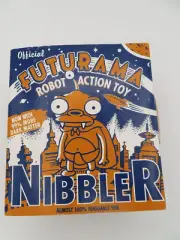 Futurama Nibbler Robot Action Toy Wind-Up Robot Vintage 2000 NOS
