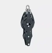 Harken 2691 75mm 3" Carbo Airblock Fiddle Sailboat Block Becket Pulley Mainsheet