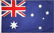 54x108cm Australian Flag - Premium Outdoor Aussie Flag for National Pride & Sports, Heavy-Duty, Fade-Resistant, with Eyelets, Perfect for Australia Day Celebrations (1)