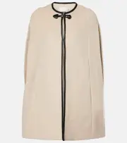 [Isabel Marant] Isabel Marant Wool and cashmere-blend coat One Size white