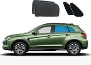 OTTO Shades Custom Magnetic Mesh Sunshade for Mitsubishi ASX 2010-2024, Side, Rear & Port Windows Sun Blind for Baby Protection, UV/Heat Reduction,Privacy Shield (2 Rear + 2 Port Window Shades)