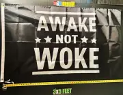 Donald Trump Flag FREE USA SHIP Not Woke B Vote Republican Desantis USA Sign 3x5