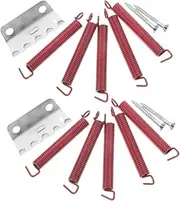 OFFSCH 2 Sets Red Tremolo Springs Guitar Bridge Parts Noiseless Electric Guitar Springs Replacement Accessories for Tremolo Bridge Ensures High Stability and Smooth Performance