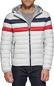 [Tommy Hilfiger] Men's Water Resistant Ultra Loft Filled Hooded Puffer Jacket