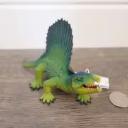 Schleich Dimetrodon Green Dinosaur Figure 15011 NEW Moving Jaw!