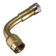 90 Degree Angle Tyre Valve Extension Adaptor Motorcycle Motorbike Car Tru-D6