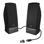 USB 2.0 Speaker CA-2014USB - USB Powered 2.0 Desktop Computer Speakers USB-C...