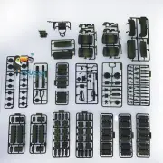Henglong Decoration Bag Plastic Armor Parts for 1/16 RC Tank Russian T72 3939